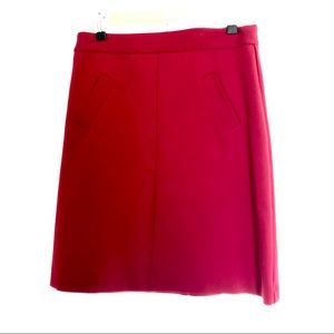 Made in Italy ponte a-line skirt